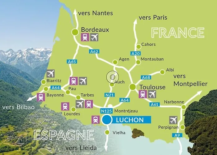 Chez Louise, T3 à Deux Pas Du Centre * Bagnères-de-Luchon
